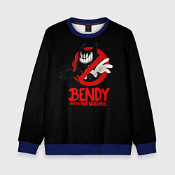 Свитшот детский Чернильный Бенди, цвет: 3D-синий