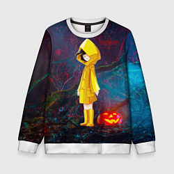 Свитшот детский Little Nightmares 2, цвет: 3D-белый