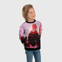 Свитшот детский JUJUTSU KAISEN МАГИЧЕСКАЯ БИ, цвет: 3D-черный — фото 2