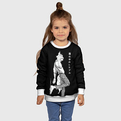 Свитшот детский Выдающиеся звери Легоси, цвет: 3D-белый — фото 2