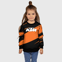 Свитшот детский KTM КТМ, цвет: 3D-черный — фото 2