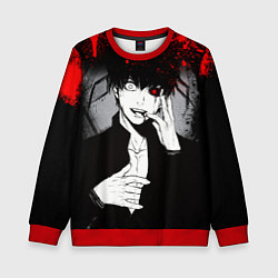 Свитшот детский ТОКИЙСКИЙ ГУЛЬ TOKYO GHOUL, цвет: 3D-красный