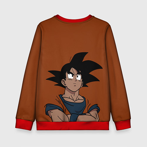 Детский свитшот DRAGON BALL ДРАГОН БОЛЛ / 3D-Красный – фото 2