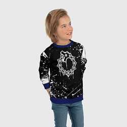 Свитшот детский 7 СМЕРТНЫХ ГРЕХОВ МЕЛИОДАС, цвет: 3D-синий — фото 2