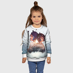 Свитшот детский Life is strange Remaster, цвет: 3D-белый — фото 2