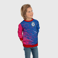 Свитшот детский CHELSEA, цвет: 3D-красный — фото 2