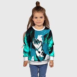 Свитшот детский Улькиорра Сифер Ulquiorra, цвет: 3D-белый — фото 2