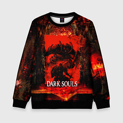 Свитшот детский DARK SOULS GAME STORY, цвет: 3D-черный