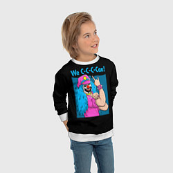 Свитшот детский Dr Rockzo, цвет: 3D-белый — фото 2