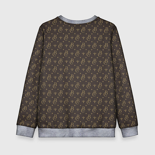 Детский свитшот Cowboy Bebop Louis Vuitton / 3D-Меланж – фото 2