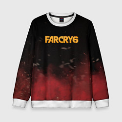 Свитшот детский Far Cry 6, цвет: 3D-белый
