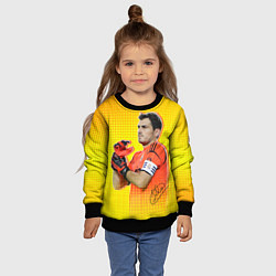 Свитшот детский Iker Casillas, цвет: 3D-черный — фото 2