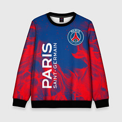 Свитшот детский ФК ПСЖ PARIS SAINT GERMAIN, цвет: 3D-черный