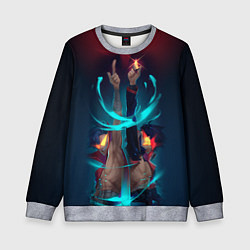 Свитшот детский Kamina & Simon, цвет: 3D-меланж
