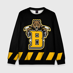 Свитшот детский BOSTON BRUINS, цвет: 3D-черный