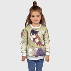 Свитшот детский Хоримия, цвет: 3D-белый — фото 2