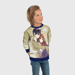 Свитшот детский Хоримия, цвет: 3D-синий — фото 2