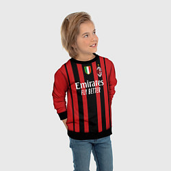 Свитшот детский Ибрагимович Милан 20212022, цвет: 3D-черный — фото 2
