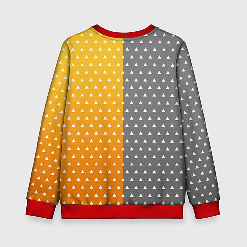 Детский свитшот ПУТЬ ЗЕНИЦУ КЛИНОК / 3D-Красный – фото 2