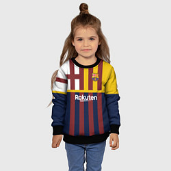 Свитшот детский BARCELONA FC БАРСЕЛОНА ФК BARCA, цвет: 3D-черный — фото 2