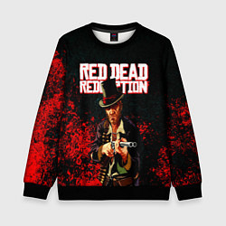 Свитшот детский Red Dead Redemption Bandit, цвет: 3D-черный