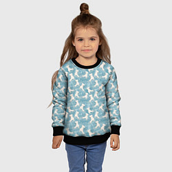 Свитшот детский Figure skating, цвет: 3D-черный — фото 2