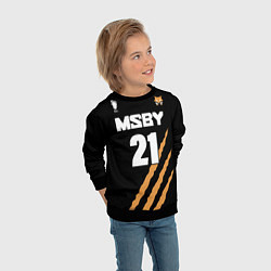 Свитшот детский 21 MSBY BLACK JACKALS, цвет: 3D-черный — фото 2