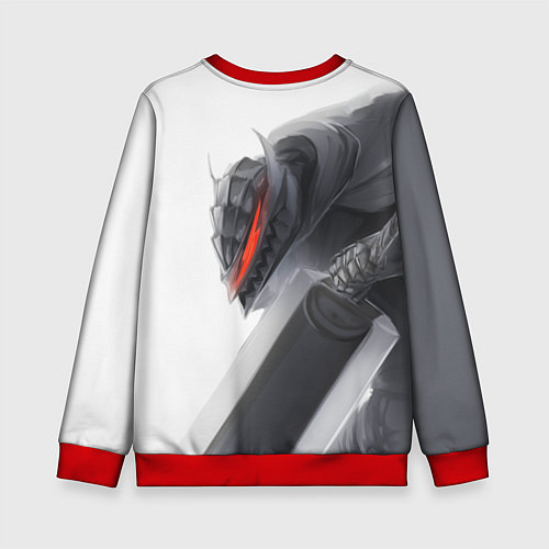 Детский свитшот Anime Berserk / 3D-Красный – фото 2