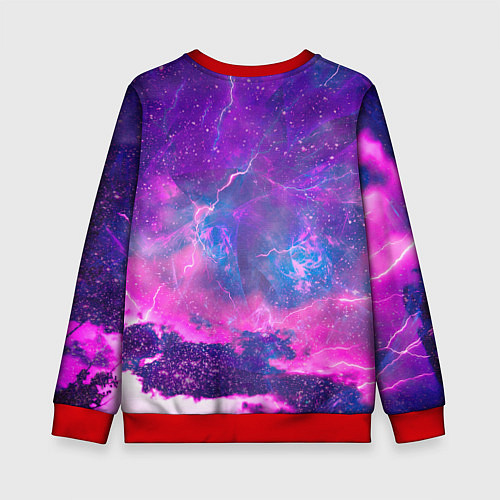 Детский свитшот Genshin Impact Кэ Цин / 3D-Красный – фото 2