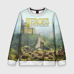 Свитшот детский Оплот Heroes of Might and Magic 3 Z, цвет: 3D-белый