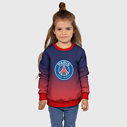 Свитшот детский PSG ПСЖ PARIS SAINT GERMAIN, цвет: 3D-красный — фото 2