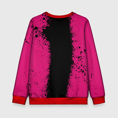 Детский свитшот CYBERPUNK 2077 DEMON Z / 3D-Красный – фото 2