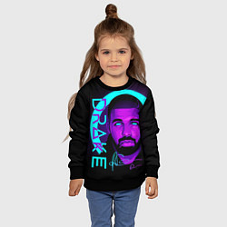 Свитшот детский Drake, цвет: 3D-черный — фото 2