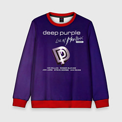 Свитшот детский Deep Purple - Live at Montreux 1996, цвет: 3D-красный