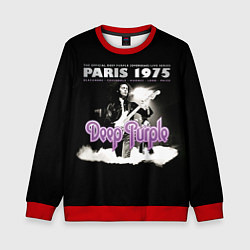Свитшот детский Deep Purple - Paris 1975, цвет: 3D-красный
