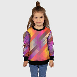 Свитшот детский Vivid gradient, цвет: 3D-черный — фото 2