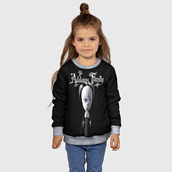 Свитшот детский Семейка Аддамс Addams Family, цвет: 3D-меланж — фото 2