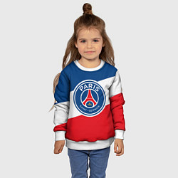 Свитшот детский Paris Saint-Germain FC, цвет: 3D-белый — фото 2