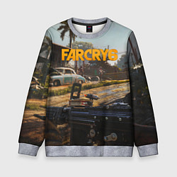 Свитшот детский Far Cry 6 game art, цвет: 3D-меланж