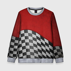 Свитшот детский Финиш, цвет: 3D-меланж