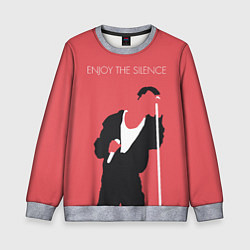 Свитшот детский Ганн на концерте, цвет: 3D-меланж