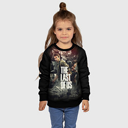 Свитшот детский THE LAST OF US ЩЕЛКУНЫ, цвет: 3D-черный — фото 2