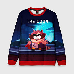 Свитшот детский The Coon - Енот Южный Парк, цвет: 3D-красный