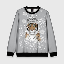 Детский свитшот Снежный тигр
