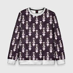 Свитшот детский Спаниель Spaniel, цвет: 3D-белый