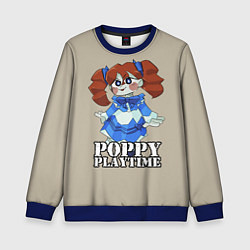 Свитшот детский Poppy Playtime, цвет: 3D-синий