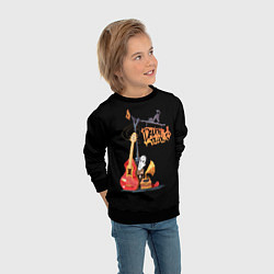 Свитшот детский Дайте Танк Арт, цвет: 3D-черный — фото 2