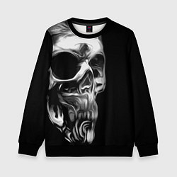 Свитшот детский Vanguard skull 2022, цвет: 3D-черный