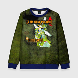 Свитшот детский Reanimation - Linkin Park, цвет: 3D-синий