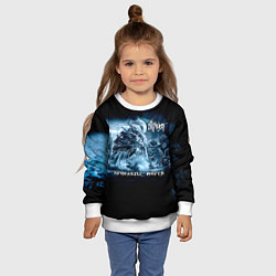 Свитшот детский Проклятье морей - Ария, цвет: 3D-белый — фото 2